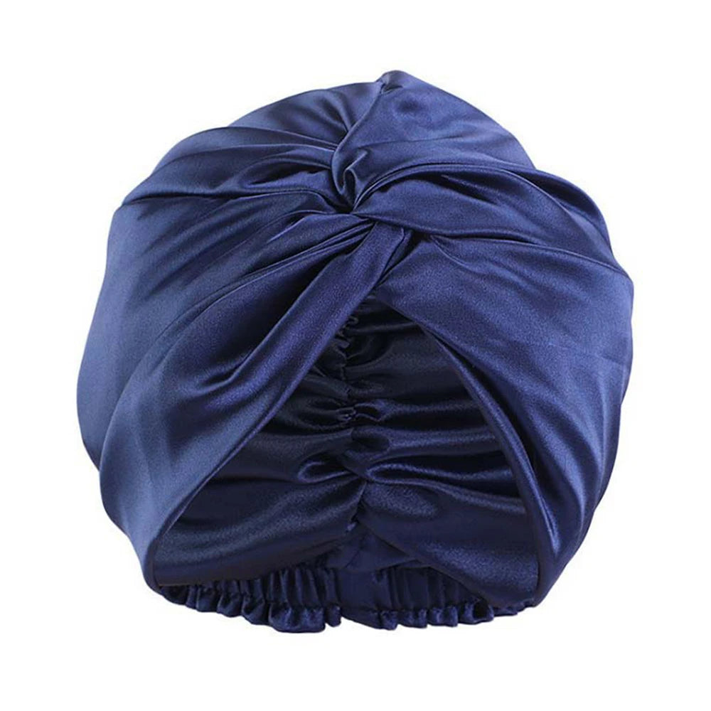 100% Double Silk Sleeping Cap