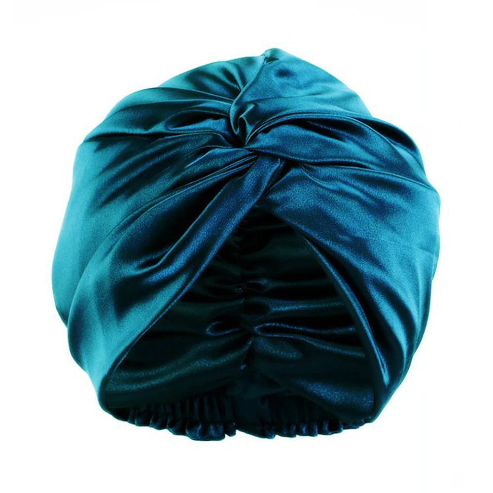 100% Double Silk Sleeping Cap