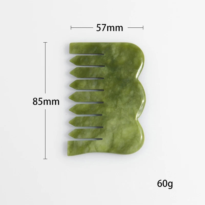100% Natural Jade Gua Sha Massager