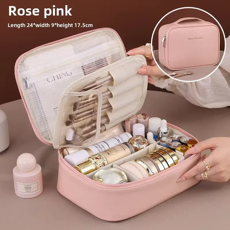 Beauty Preservation High-Capacity Cosmetic Bag