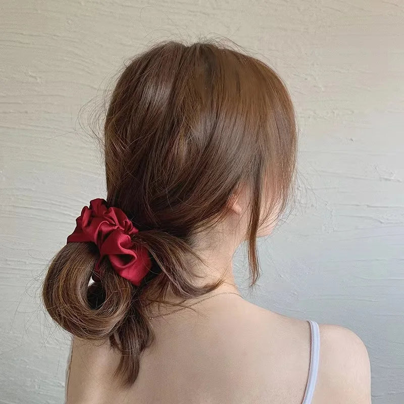 100% Natural Mulberry Silk Hair Scrunchies