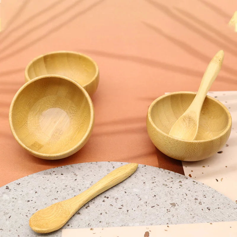 Mini Bamboo Silk Veil Mixing Bowl Set