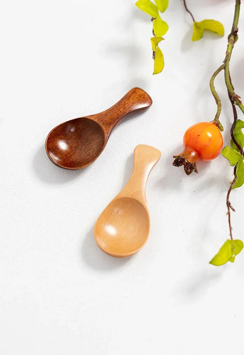 Mini Wooden Bath Crystal Spoon