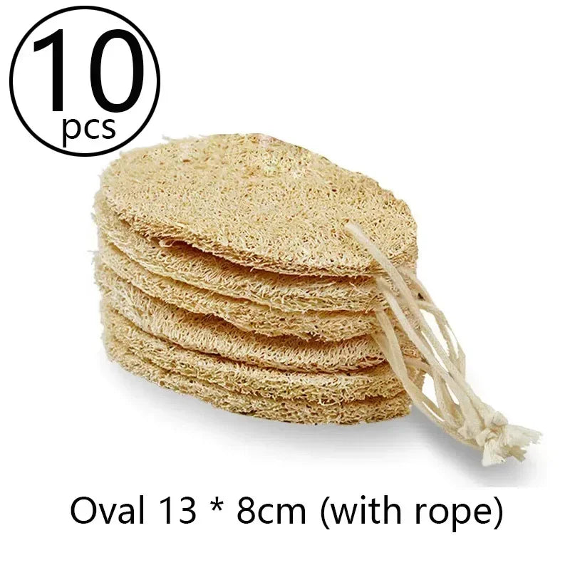 100% Natural Loofah Exfoliating Body Sponge