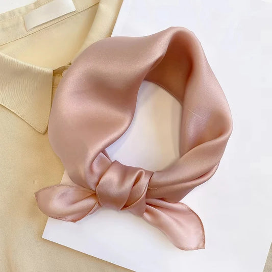 100% Mulberry Silk Spring Hair Scarf