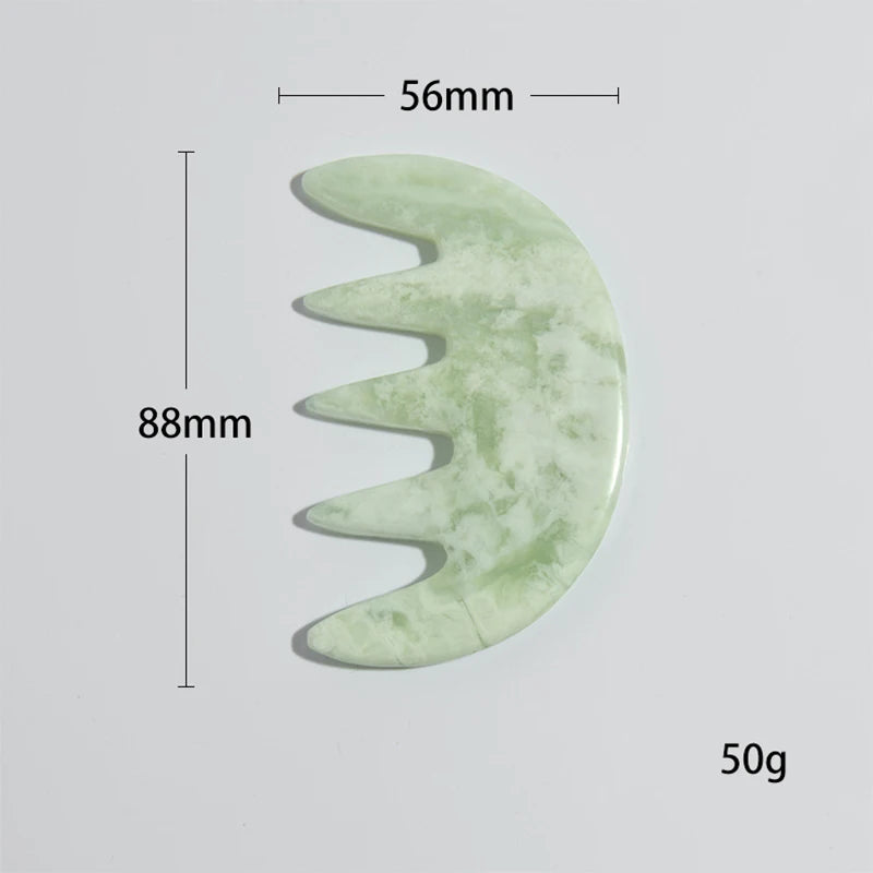 100% Natural Jade Gua Sha Massager