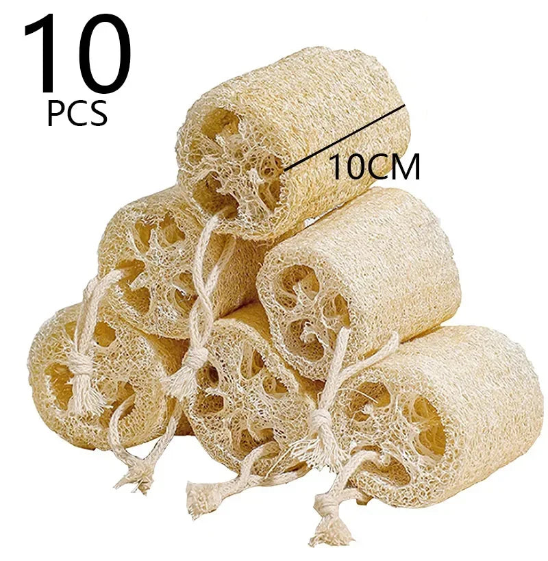 100% Natural Loofah Exfoliating Body Sponge