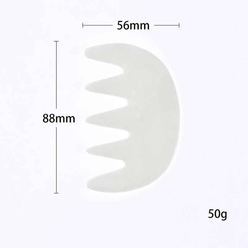 100% Natural Jade Gua Sha Massager