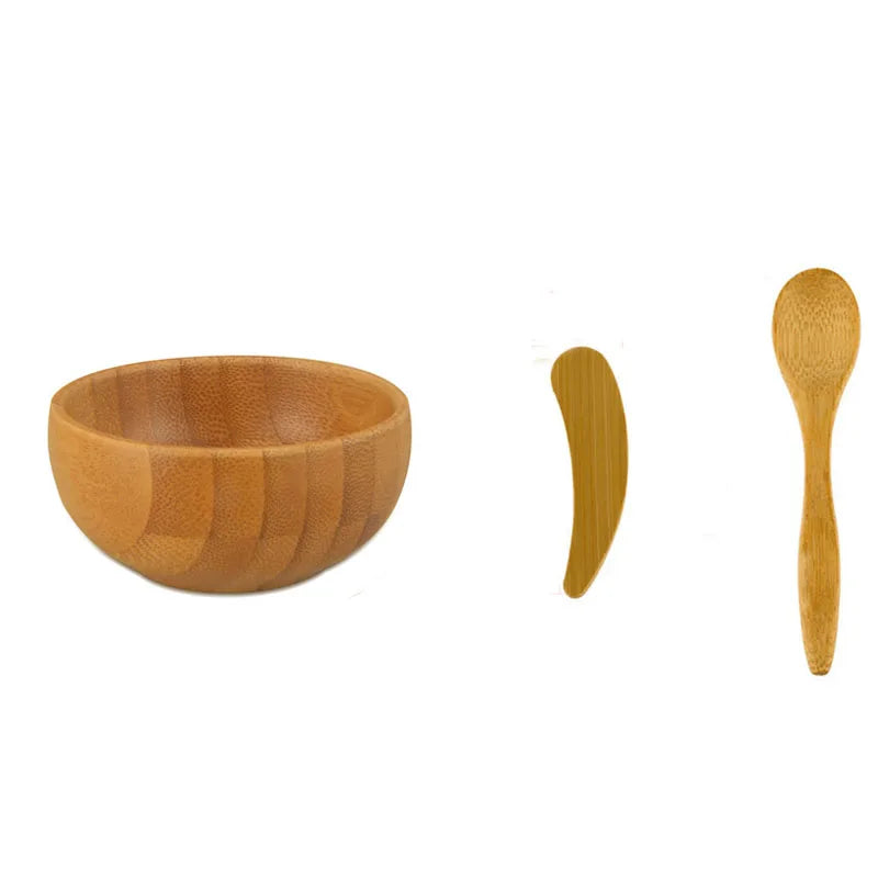 Mini Bamboo Silk Veil Mixing Bowl Set