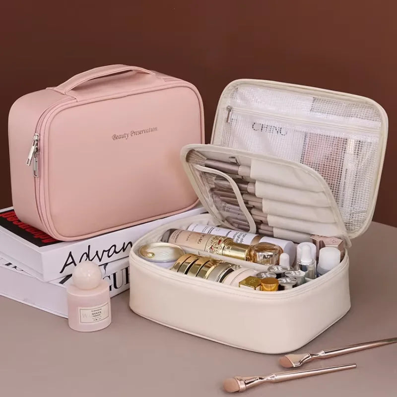 Beauty Preservation High-Capacity Cosmetic Bag