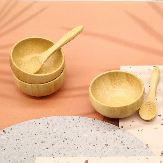 Mini Bamboo Silk Veil Mixing Bowl Set