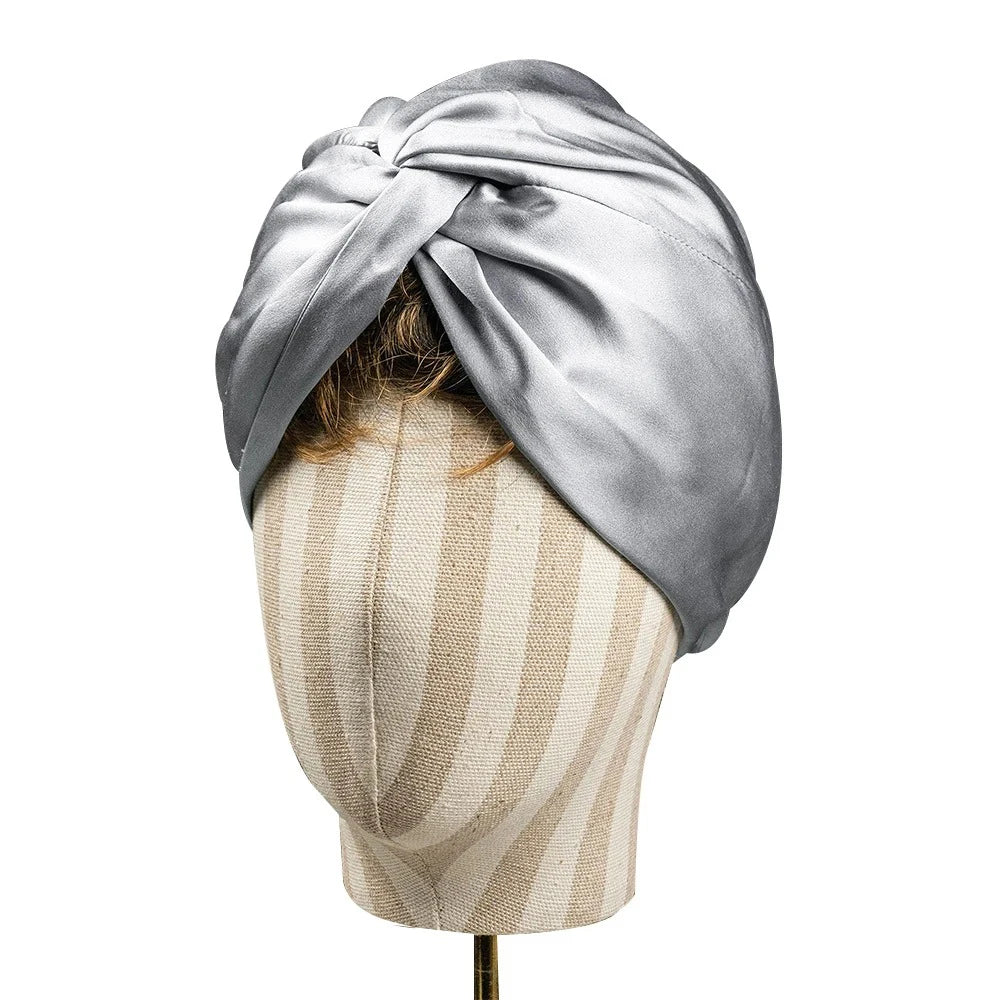 100% Double Silk Sleeping Cap