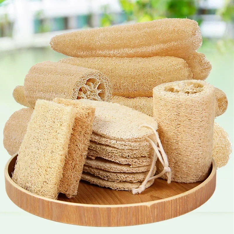 100% Natural Loofah Exfoliating Body Sponge