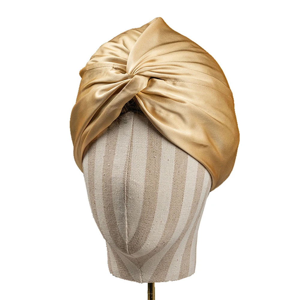 100% Double Silk Sleeping Cap