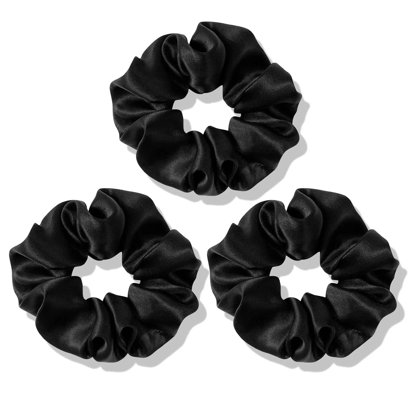100% Natural Mulberry Silk Hair Scrunchies